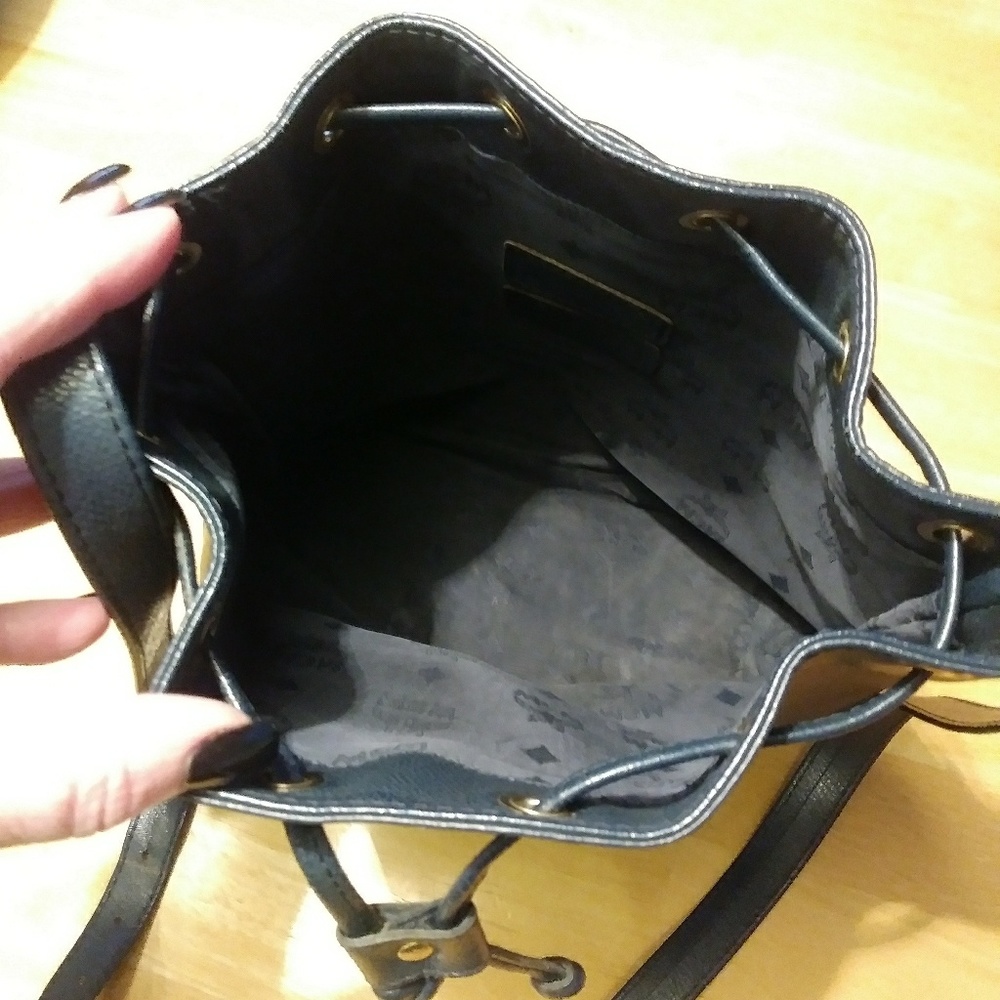 MCM Drawstring Purse - Picture 5 of 6